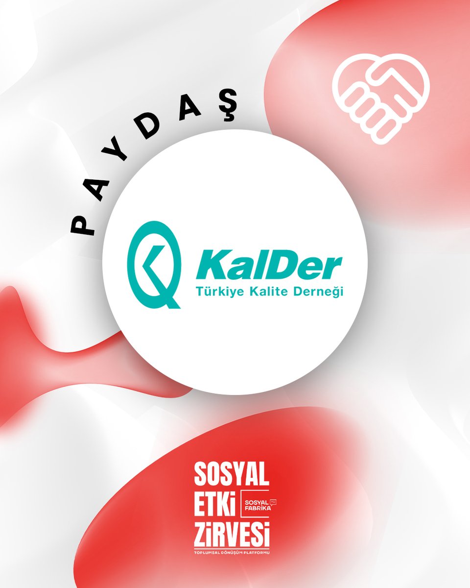 Sosyal Etki Zirvesi 2025 Paydaşlarımızdan:
<a href="/KaliteDernegi/">KalDer</a> 

Sosyal Fabrika Toplumsal Dönüşüm Platformu ve Nasıl Bir Ekonomi / ekonomim.com işbirliğiyle bu yıl ikincisini düzenlediğimiz Sosyal Etki Zirvesi’nde, “Eşitlik Önceliğimizdir, Eşitlik Önyargıları Kırmakla