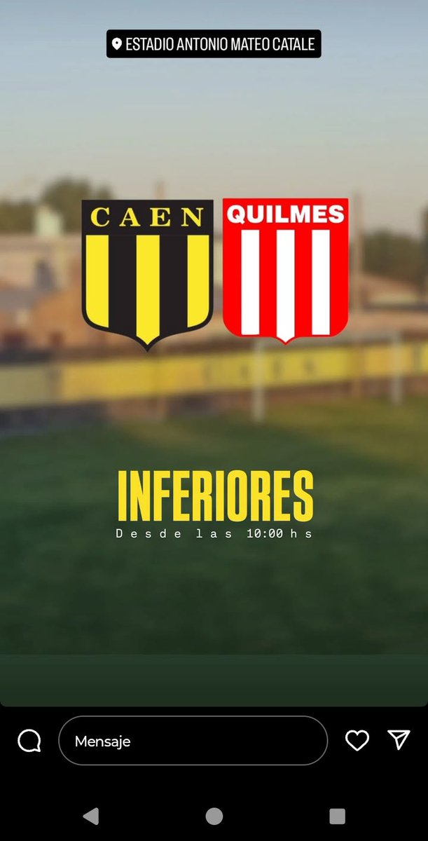 elnacional_ta's tweet photo. JUEGAN LOS PIBES

Desde las 10 horas, las Divisiones Inferiores de El Nacional reciben a Quilmes en el Catale.

##VamosLosPibes https://t.co/3BTxknJmgJ