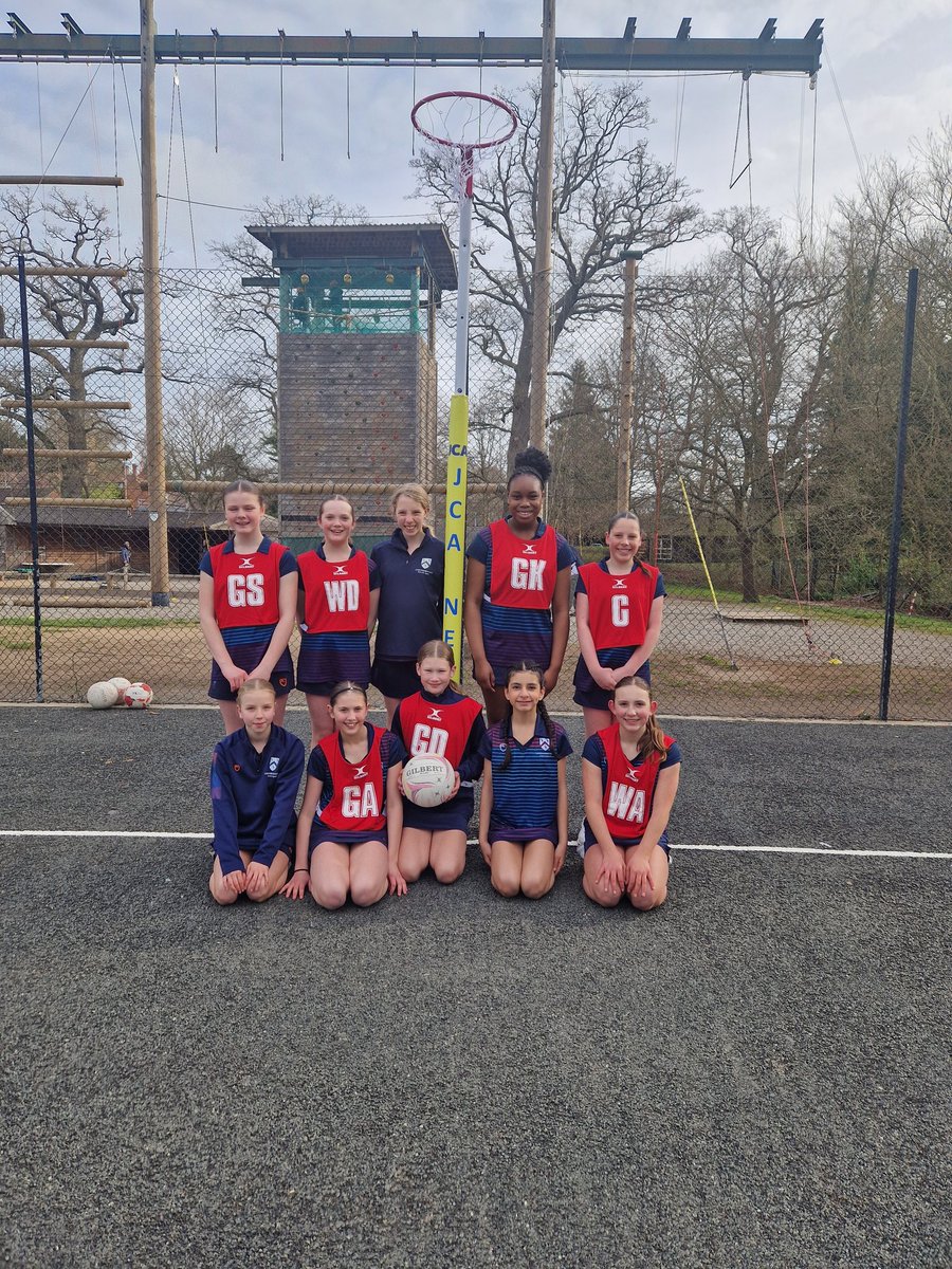 Half way through the day and the girls are through to the cup competition after a strong start!