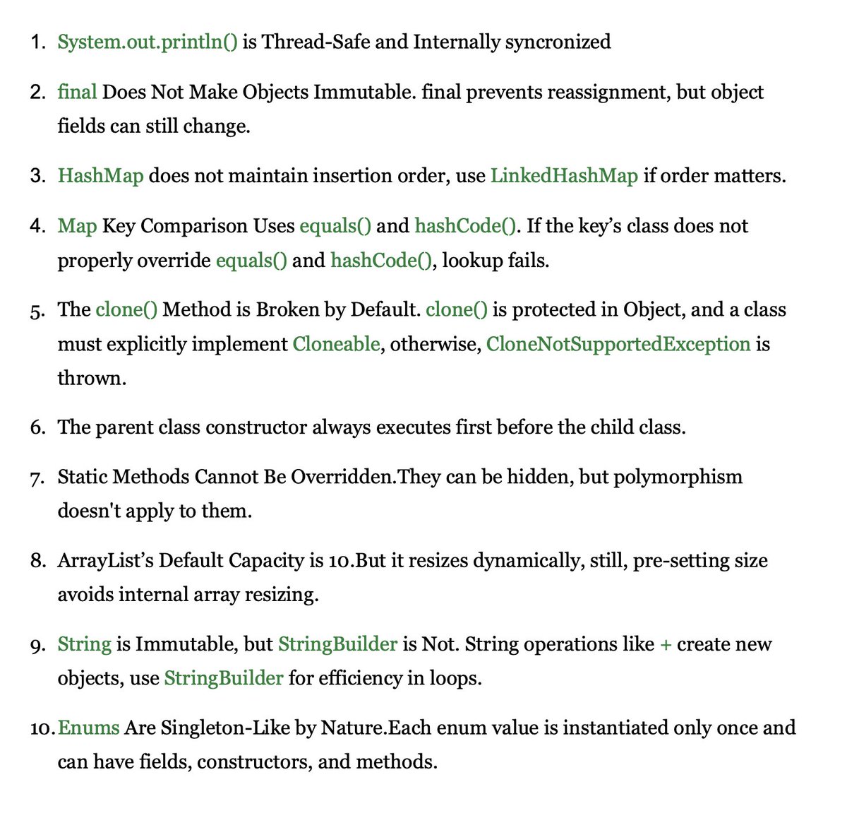 theskilledcoder's tweet image. Java Facts You Should Know