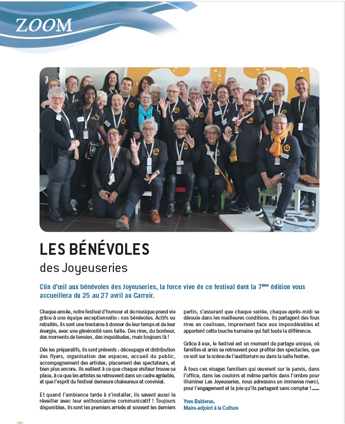 Notre équipe de choc!!!!! RDV du 25 au 27 avril prochains pour la 7ème édition:-)
#mon41 #jmle41 #lesjoyeuseries #fiersduloiretcher
#loiretcher #sortiren41 #blois #lachausseesaintvictor