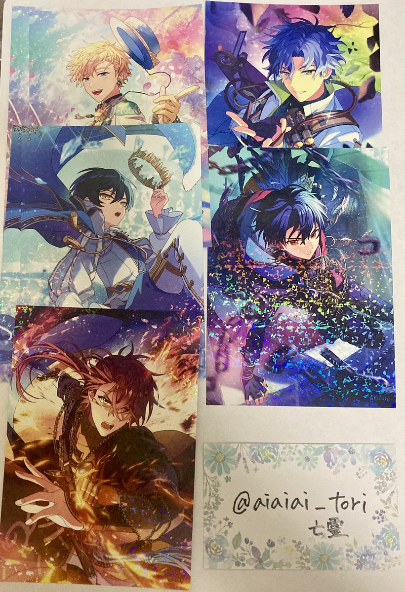 【交換】魔法使いの約束　まほやく　ホロブロマイドVol.3

【求】アーサー　オズ

【譲】ヒース（2）　フィガロ　スノウ（2）　シノ　カイン

郵送希望
よろしくお願いいたします🙇‍♀️