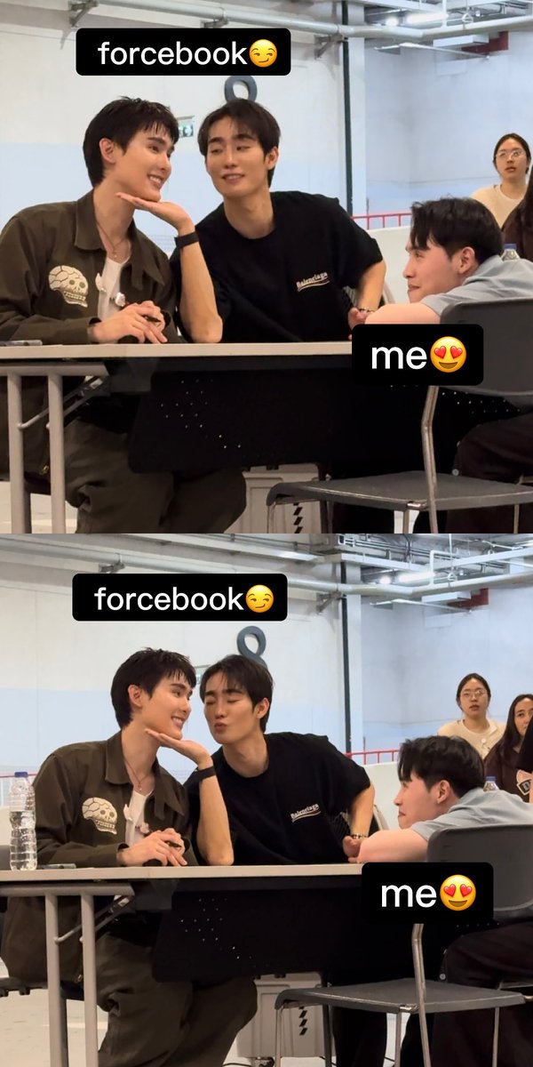 Another me in the world😂
<a href="/Film_Tanatpat/">Film Tanatpat 🌪</a> 

#forcebook 
 #BKKIBF2025xForceBook