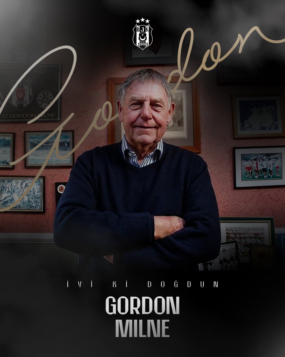 Bugün efsane teknik direktörümüz Gordon Milne'in doğum günü. 🎂

İyi ki doğdun Gordon Milne. 🎉