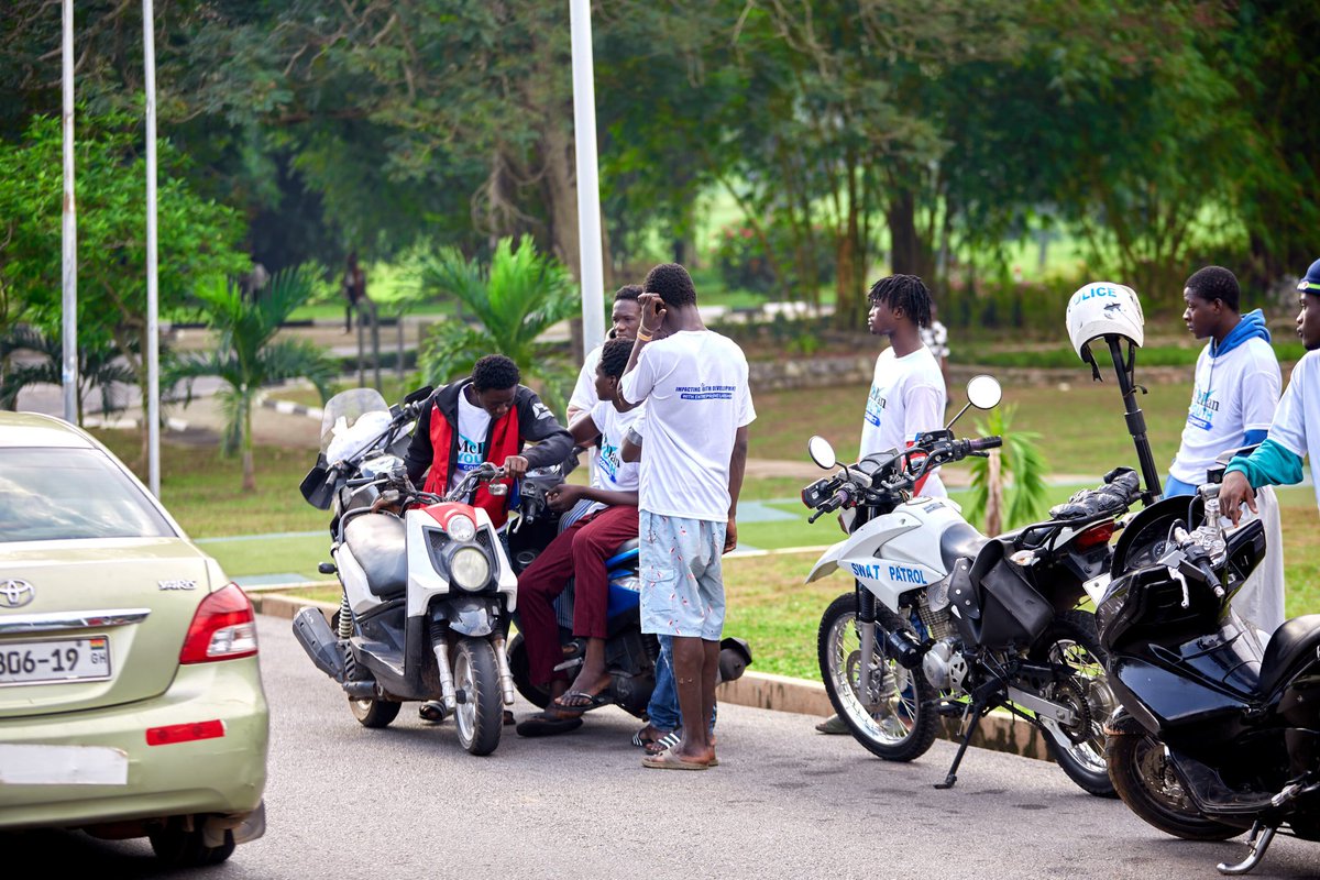 rankysizeless's tweet image. Stay tuned for more updates! #YouthEmpowerment #SportsForUnity It&apos;s Day 3 of the #McDanImpactTour in Kumasi!