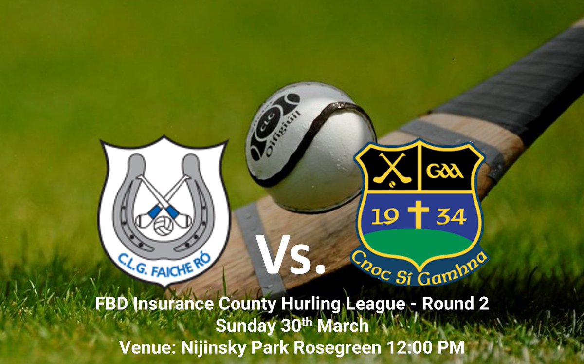 Rosegreen GAA Club (@rosegreen_gaa) on Twitter photo 🏑Junior Hurling🏑
📅 Sunday 30th March
⏱️ 12:00pm
📍 Nijinsky Park Rosegreen
Best of luck to our Junior Hurlers who play <a href="/knockshegowna/">KnockshegownaGAA</a> Round 2 of the County League tomorrow in Rosegreen. All support is appreciated.
🔵⚪️🔵⚪️
<a href="/Westtippgaa/">West Tipperary GAA</a> 🏑Junior Hurling🏑
📅 Sunday 30th March
⏱️ 12:00pm
📍 Nijinsky Park Rosegreen
Best of luck to our Junior Hurlers who play <a href="/knockshegowna/">KnockshegownaGAA</a> Round 2 of the County League tomorrow in Rosegreen. All support is appreciated.
🔵⚪️🔵⚪️
<a href="/Westtippgaa/">West Tipperary GAA</a>