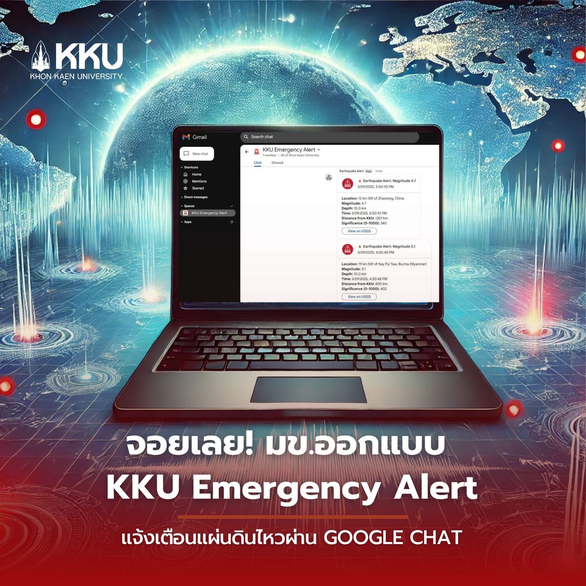 Khon Kaen University tweet media