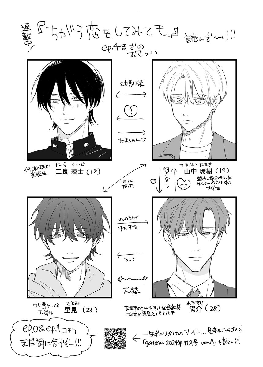 河飯じろう🍞ちが恋上下巻同時発売❤️🔥4/15 tweet media