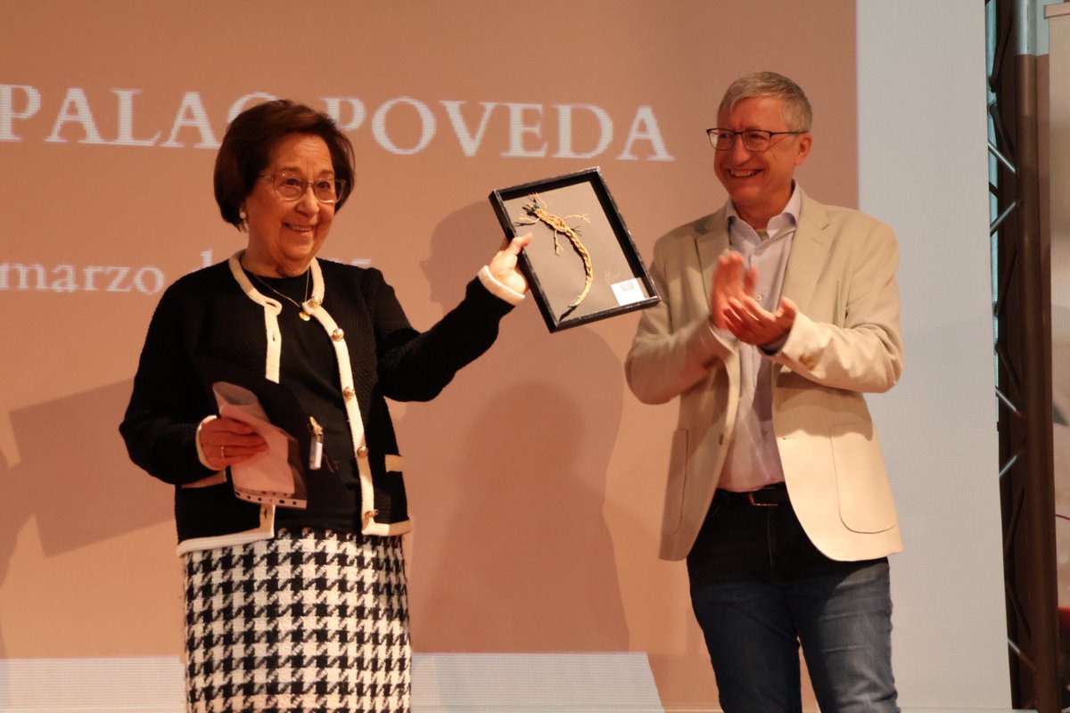 AytoYecla's tweet photo. Concepción Palao Poveda, Cronista Oficial de #Yecla, ha sido elegida persona memorable por @adcnordeste1 y protagonista de uno de los cortos documentales de Murcia Rural.

Catedrática de Geografía e Historia, Concha ha dedicado toda su vida a la enseñanza. ¡Enhorabuena! 👏🏼 https://t.co/AnDD5NxOGk