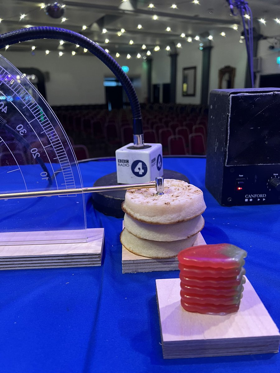 zoelaughlin's tweet image. When The Kitchen Cabinet say “we were wondering if you have any thoughts on bouncy foods Zoe …”
Hear the results of the custom made bounce-o-meter on today’s episode @BBCRadio4
#bbctkc