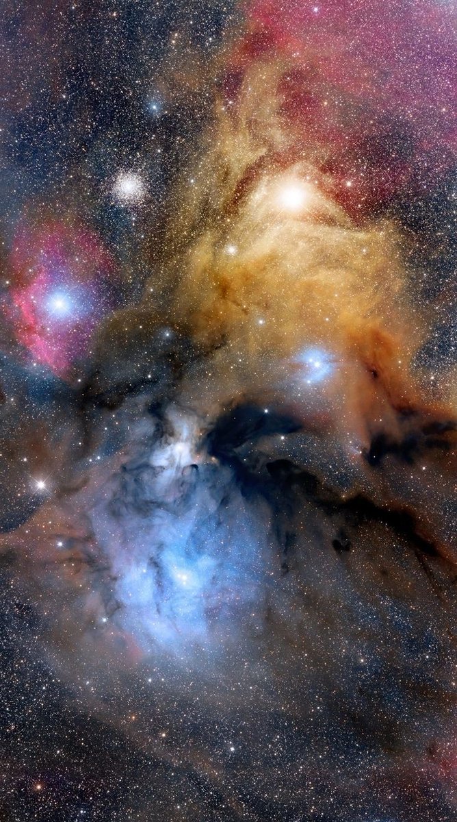 Rho Ophiuchi cloud complex by 📷  Adam Block.