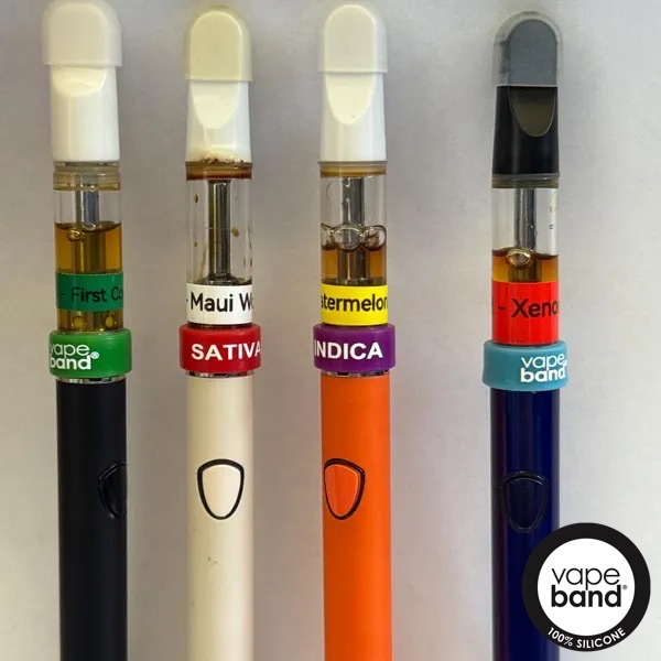 The Cartridge VapeBand® 4pk
⭐️⭐️⭐️⭐️⭐️
"This is an outstanding product. The fit is perfect, description is exactly as described. I particularly love it if you have a variety of pens with different flavors. Quick identifier &amp; protection. I love these. Highly recommend."
Zorach