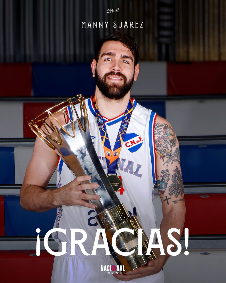 ¡Gracias, Manny!🙌🏻

Nuestro campeón, nuestro MVP, el corazón de una gesta histórica. Fuiste parte clave del primer título internacional y dejaste una huella imborrable. Tu entrega, talento y pasión siempre serán recordados.

¡Esta siempre será tu casa! 🔵⚪️🔴