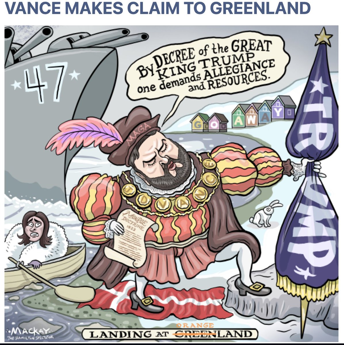 The Vances pooped out, big time!

(🎨 Graeme MacKay)