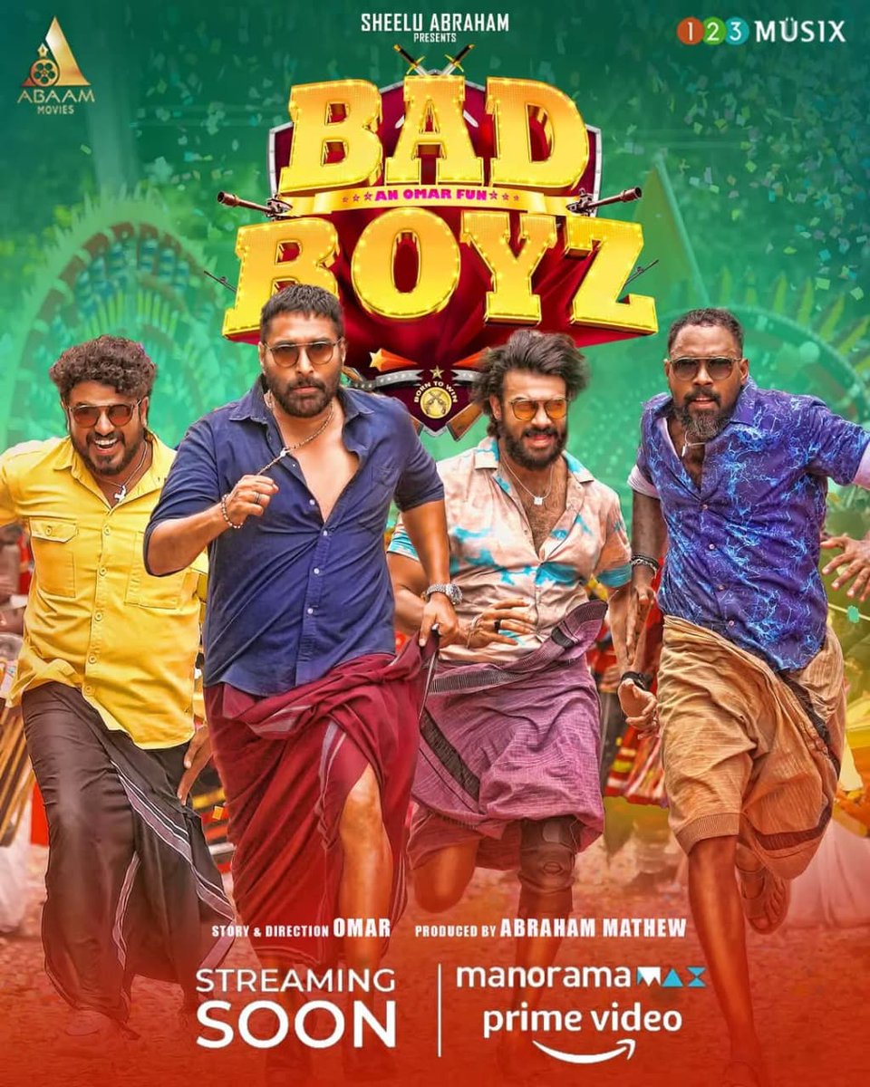 C K Ajaykumar,PRO (@ajay_64403) on Twitter photo Streaming Soon #Badboyz
<a href="/AmazonPrime/">Amazon Prime</a>
<a href="/ManoramaMAX1/">Manorama MAX</a>
<a href="/omar_lulu/">lulu</a> <a href="/actorrahman/">Rahman</a> <a href="/SheeluAbraham21/">Sheelu Abraham</a> #bibingeorge #senthilkrishna #ansonpaul <a href="/johnsoncinepro/">Johnson PRO</a>
<a href="/kerala_rahman/">KERALA RAHMAN FANS</a> <a href="/FridayCinemaOrg/">FridayCinema</a> <a href="/Fridaymedia2/">Friday media</a>
#ബാഡ്ബോയ്സ് Streaming Soon #Badboyz
<a href="/AmazonPrime/">Amazon Prime</a>
<a href="/ManoramaMAX1/">Manorama MAX</a>
<a href="/omar_lulu/">lulu</a> <a href="/actorrahman/">Rahman</a> <a href="/SheeluAbraham21/">Sheelu Abraham</a> #bibingeorge #senthilkrishna #ansonpaul <a href="/johnsoncinepro/">Johnson PRO</a>
<a href="/kerala_rahman/">KERALA RAHMAN FANS</a> <a href="/FridayCinemaOrg/">FridayCinema</a> <a href="/Fridaymedia2/">Friday media</a>
#ബാഡ്ബോയ്സ്