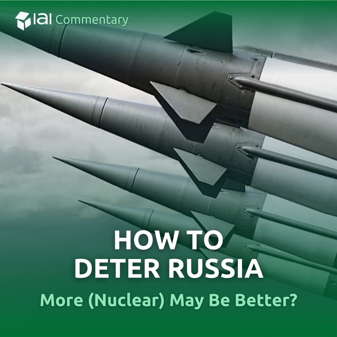 Istituto Affari Internazionali - IAI (@iaionline) on Twitter photo Under Trump administration, Ukraine’s government must carefully weigh its security options, possibly also considering a nuclear weapon
Read this new #IAICommentary by <a href="/PSinovets/">Polina Sinovets</a> & <a href="/aderitus/">Adérito Vicente</a> ➡️ iai.it/en/node/19805 Under Trump administration, Ukraine’s government must carefully weigh its security options, possibly also considering a nuclear weapon
Read this new #IAICommentary by <a href="/PSinovets/">Polina Sinovets</a> & <a href="/aderitus/">Adérito Vicente</a> ➡️ iai.it/en/node/19805