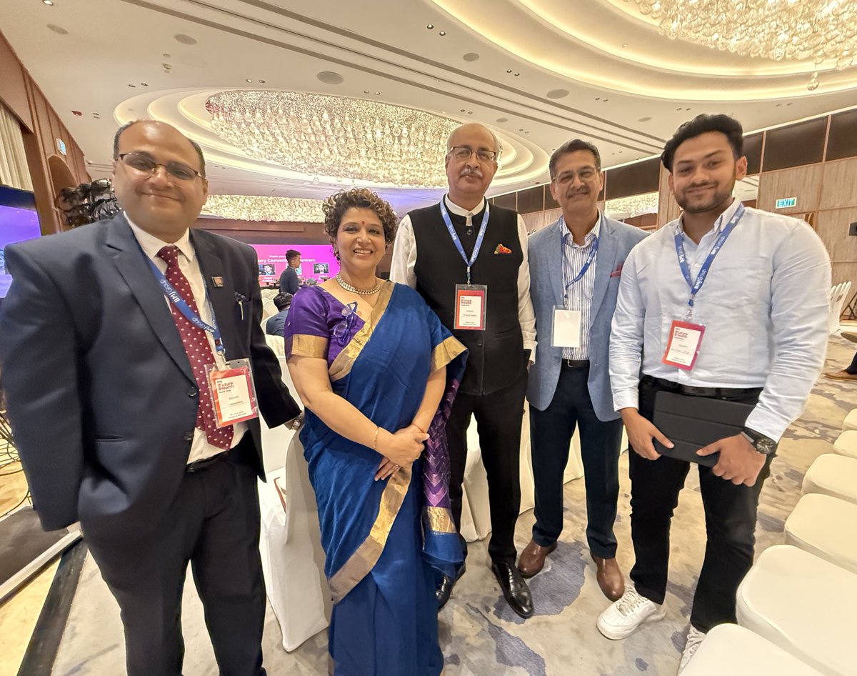 mihirseth7's tweet photo. Attended the BMJ Future health South Asia in New Delhi today and interacted with panellists and networked with researchers clincians and policymakers and the role of AI in future healthcare 
Was a great experience
@bmj_latest @AnuragAgrawalMD @PsethNbrc https://t.co/IFCL3YdjyO