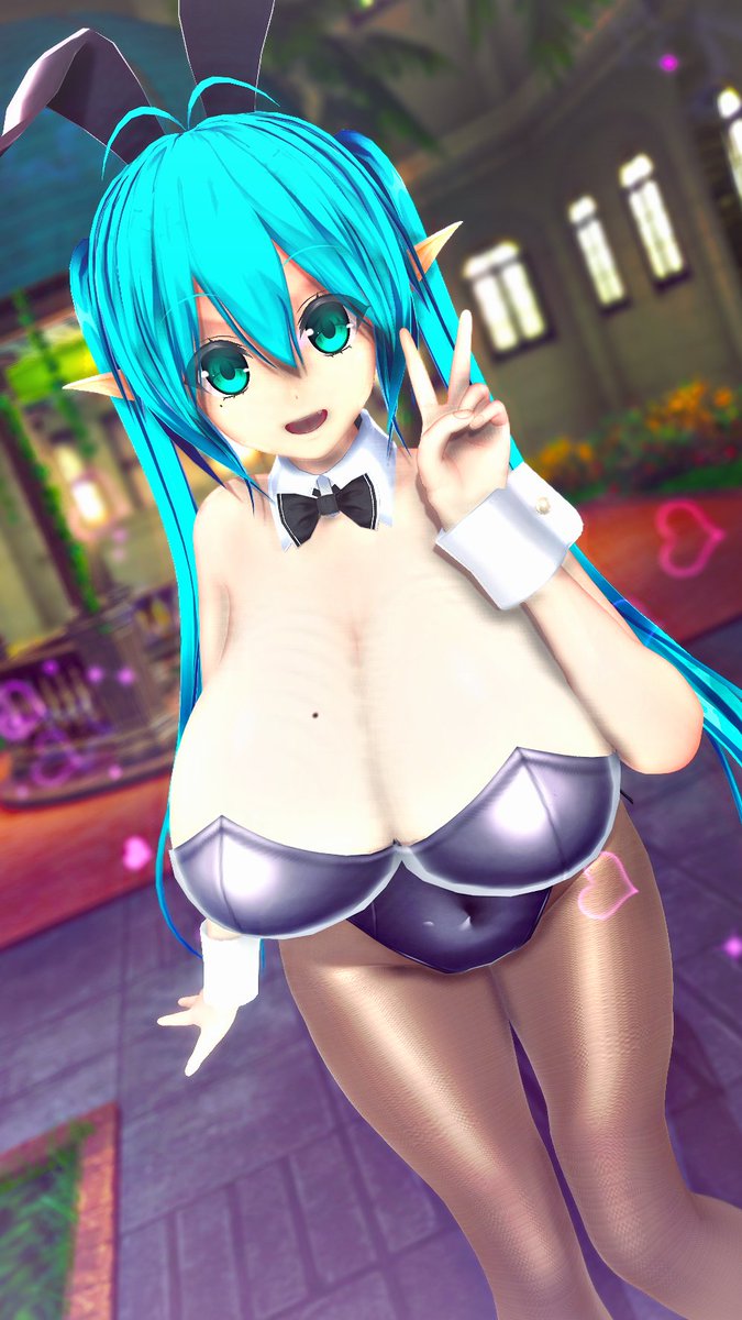 でかぱいバニーうちのこエステルちゃん #COM3D2 