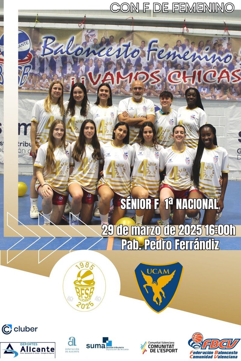 Hoy, ellas te esperan.
#BFSB2425 𝓒𝓞𝓝 𝓕 𝓓𝓔 𝓕𝓔𝓜𝓔𝓝𝓘𝓝𝓞
<a href="/fbcv_es/">FBCV</a>
#SomosBFSB💙♥️🤍