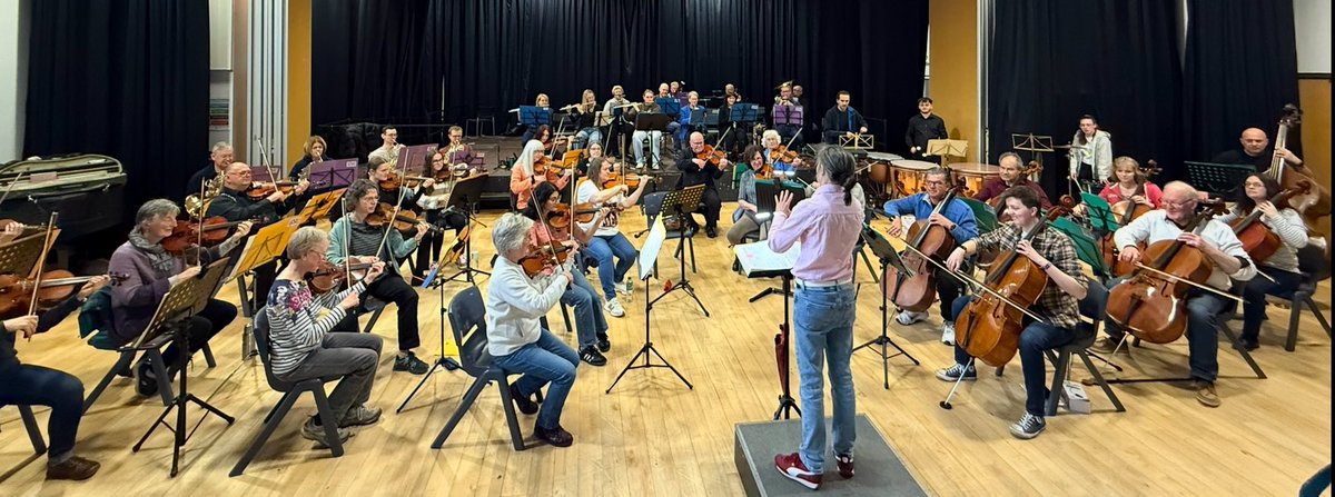 Final preparations for the concert tonight at St Mary’s Catholic Academy, Blackpool at 7.30pm. 
Tickets on the door £15