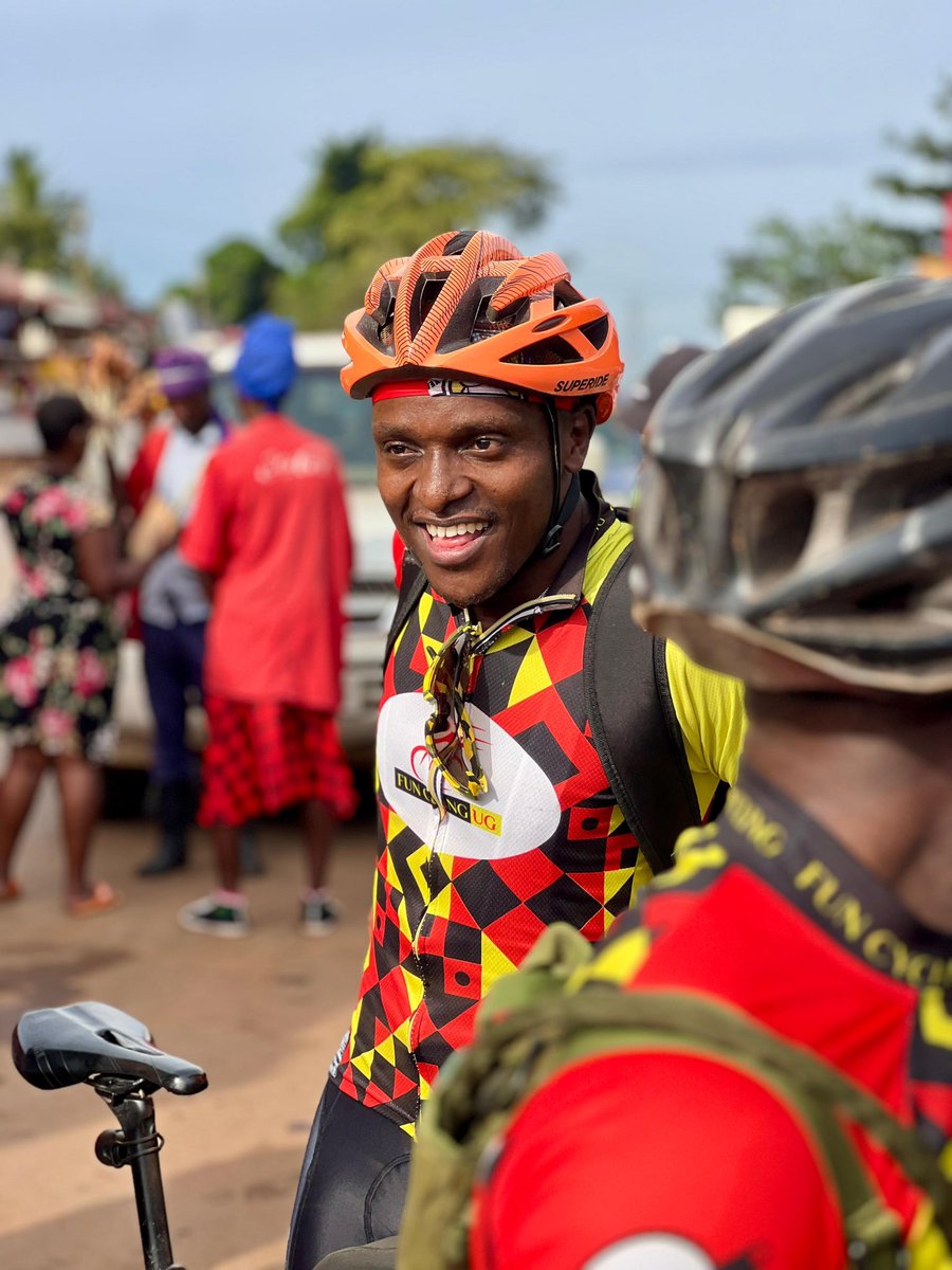 Shamal2Sweet's tweet photo. What you are seeing is the true perfection of a #SmileForAGoodCause. 
@FunCyclingUg @ASNU_UGANDA walking &amp; cycling creating awareness for road safety to prevent losses of limbs.
@ASNU_UGANDA @IshingyiroB @IamEddieOkila @RichardMugarura @RasBSsali https://t.co/jVV7TvYRtu