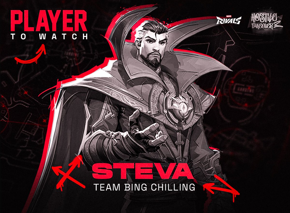 EYES ON THIS PLAYER! 

Steva has been a dominant force throughout the tournament, and tonight, they’re ready to make history in the Finals
 twitch.tv/treeqsters
#HostileTakeover #MarvelRivals #ApexLegends #Esports #GamingTournament #Treeqsters