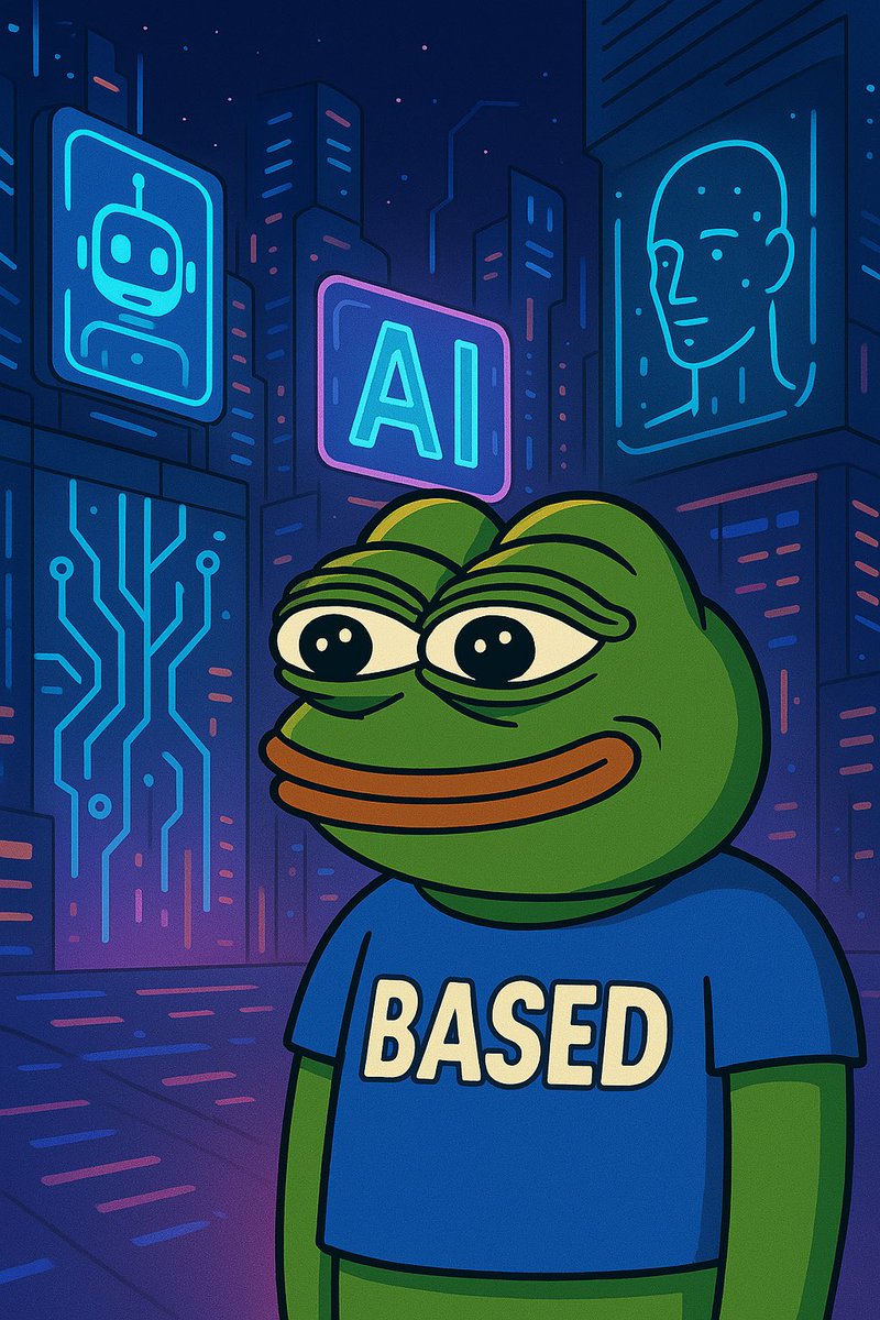 PEPECOIN isn’t just meme season bait.
It’s a Ai launchpad asset.

🔥 Burn it → mint a Based brain
🔐 Stake it → earn % of Brain Ai project token allocations
🤖 Hold it → get exposure to 66+ AI-agent projects
🌎 Live it → in KekSpace 

Try doing that with $PEPE