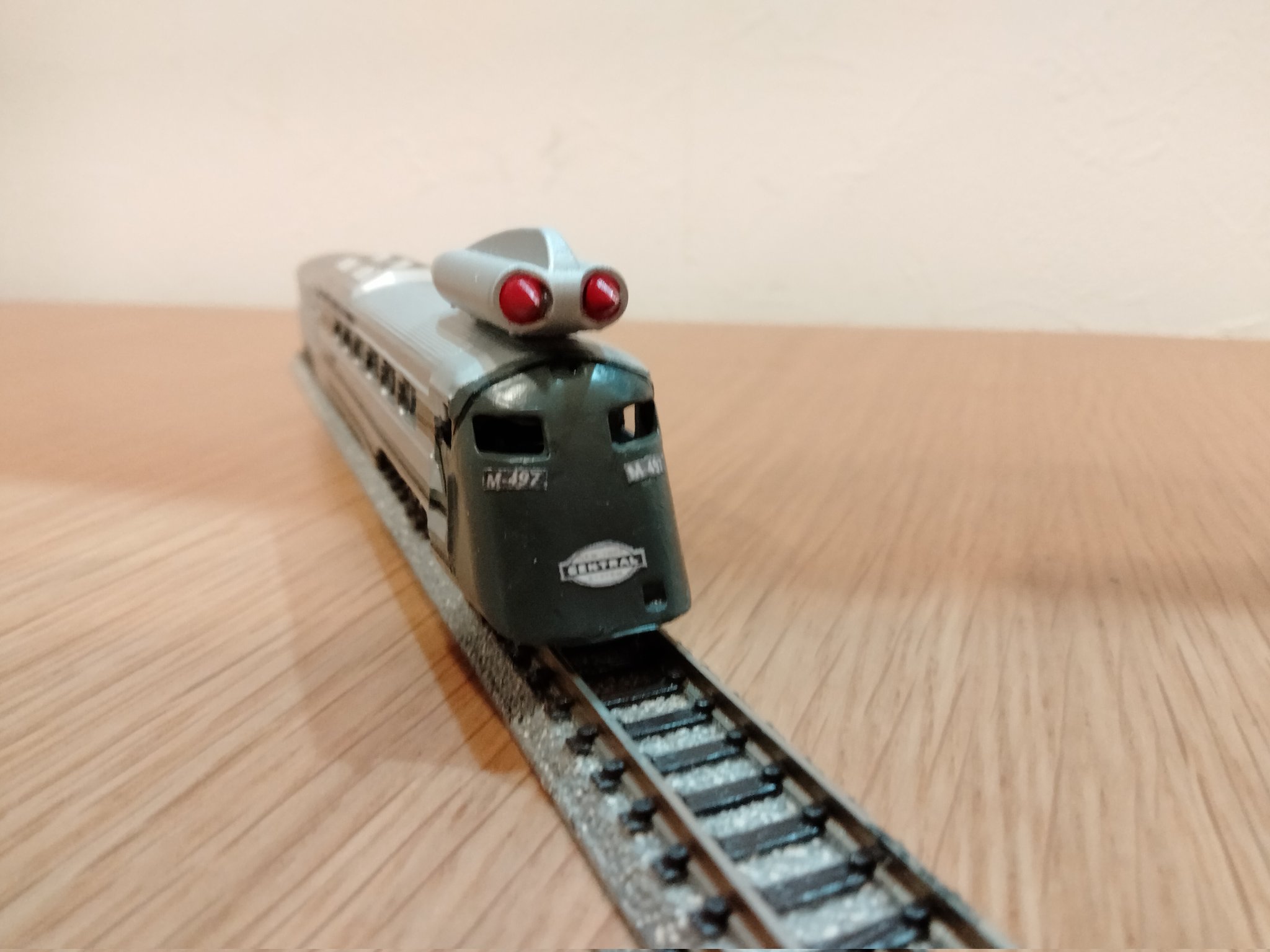 米国型ターボジェット機関車　鉄道模型（Ｎゲージ）未塗装3Dプリントキット 米国型ターボジェット機関車 鉄道模型（Nゲージ）未塗装3D