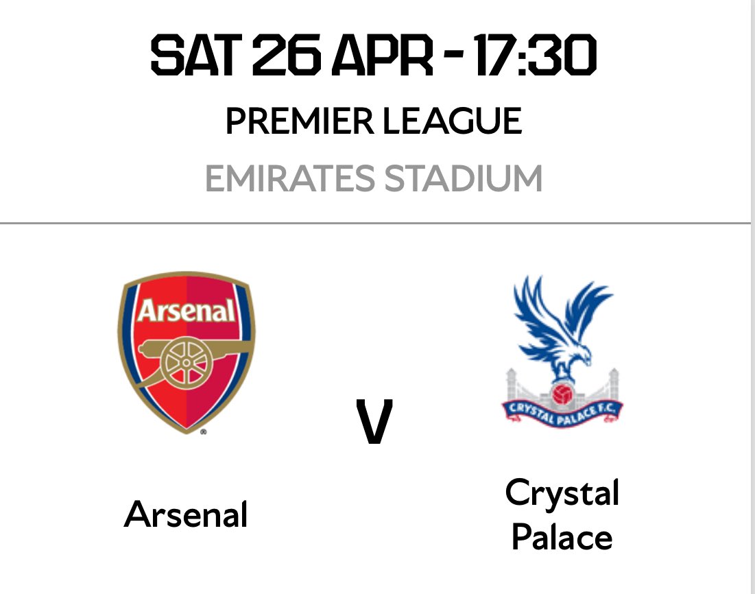Arsenal Fixture News tweet media