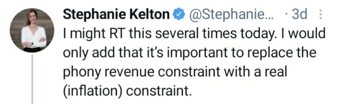 @realmacroecon🇺🇦🇪🇺 (@realmacroecon) on Twitter photo <a href="/PerBylund/">Per Bylund</a> #MMT is a political cult masquerading as economics experts
If the cult followers had any brains, they would learn something from the #DOGE disaster and realize
"inflation is the constraint"
were just nice words to satisfy an argument. Politically it's impossible to do. <a href="/PerBylund/">Per Bylund</a> #MMT is a political cult masquerading as economics experts
If the cult followers had any brains, they would learn something from the #DOGE disaster and realize
"inflation is the constraint"
were just nice words to satisfy an argument. Politically it's impossible to do.