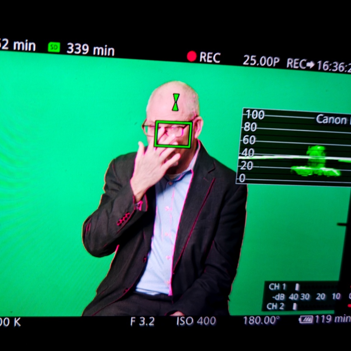 HawkeVideo's tweet image. Virtual green screen shoot for WildBear Entertainment. It was filmed here in Somerville at Dead Moon Audio for a documentary being produced in Canberra, Australia.