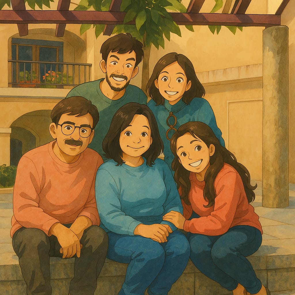 _iChetan_'s tweet photo. Papa calls asking, "yeh Ghibli kya hai?"

continues saying, "mera photo ka bhi bana ke do"

2 decades back, I was demanding for cool stationary items others were bringing to school. 🥲

Human needs fundamentally stay the same. Mediums change. Times change. We age. https://t.co/1Q8a6h5SUN