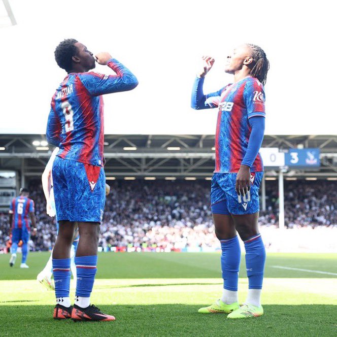 🔥 Crystal Palace’s last six away matches:

6 wins
13 goals
0 goals conceded