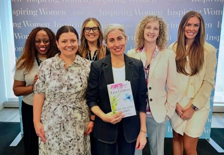 lisagenova's tweet image. A wonderful day at @williamblaircompany celebrating #internationalwomensday and inspiring women to better understand how their memory works and to be actively involved in their brain health 🧠❤️ 💪🏼