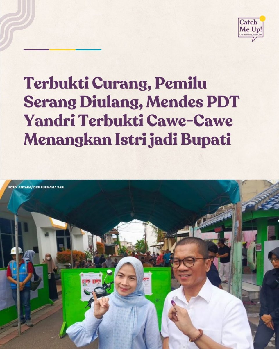 tommpratama's tweet photo. Gimana bisa dipercaya coba, cara menangnya aja udah kayak gini?
Ini Yandri Susanto, ga malu apa ya?🤔

#CopotYandriSusanto
YandriCaweCawe DinastibuatIstri https://t.co/5RAWNR3A9L