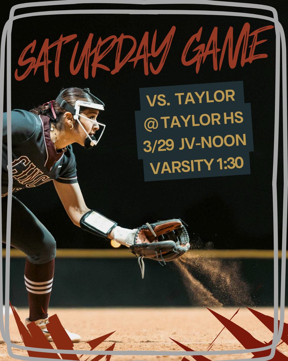 The rain has stopped and Saturday game day is here!!! Come cheer on your Lady Cougars!!! #CPOE