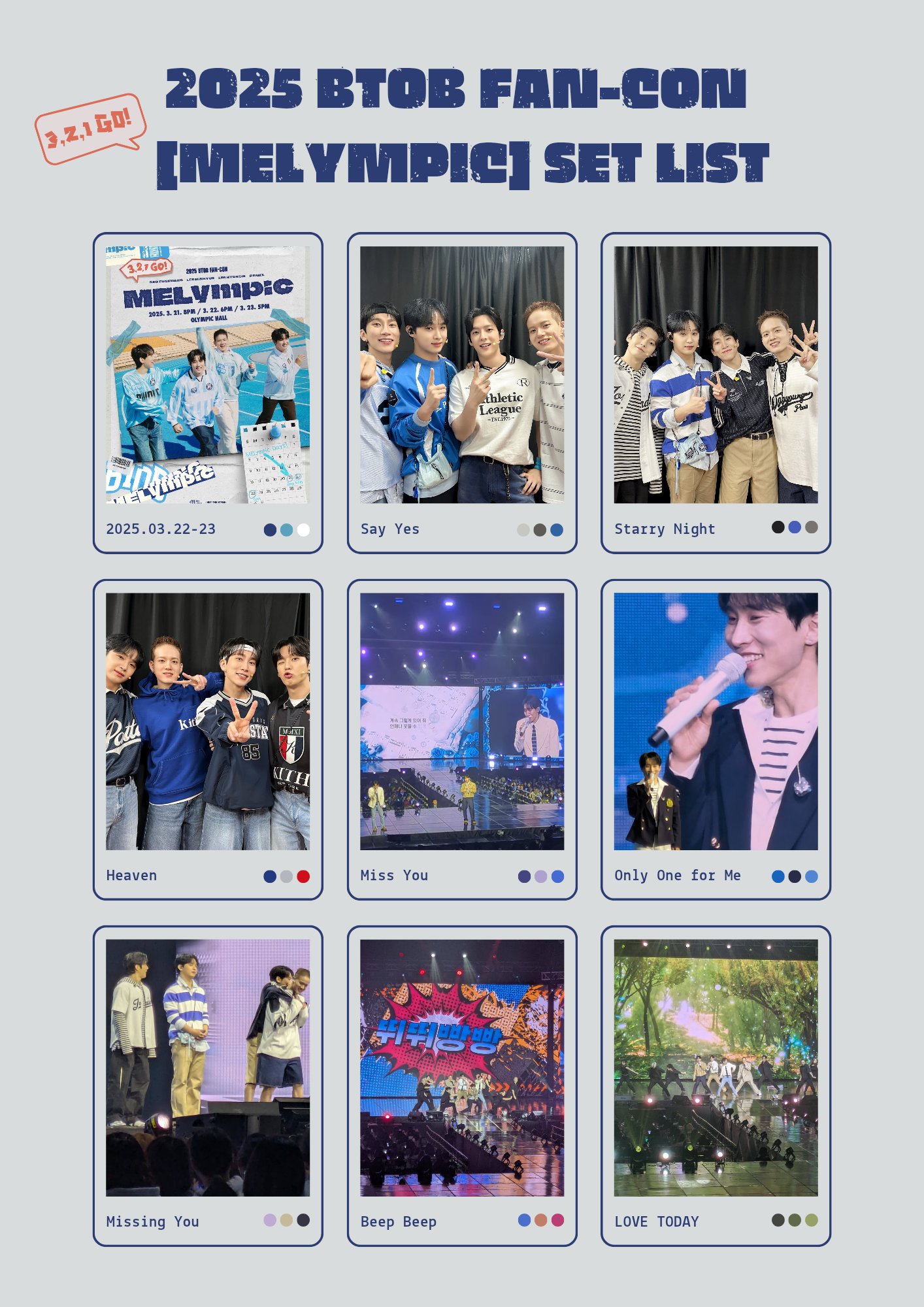 2025 BTOB FAN-CON まとめ売り 2025 BTOB FAN-CON 3,2,1 GO! MELympic in Japan