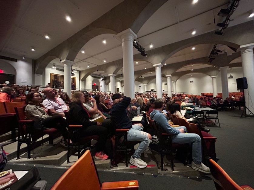 Robert Pondiscio (@rpondiscio) on Twitter photo Excellent turnout for <a href="/researchED_US/">researchED US</a> in New York City this morning. If teaching in America is to become grounded in evidence, not folklore and “philosophy,” it’s the people in this room that will make it happen. #rEDNYC Excellent turnout for <a href="/researchED_US/">researchED US</a> in New York City this morning. If teaching in America is to become grounded in evidence, not folklore and “philosophy,” it’s the people in this room that will make it happen. #rEDNYC