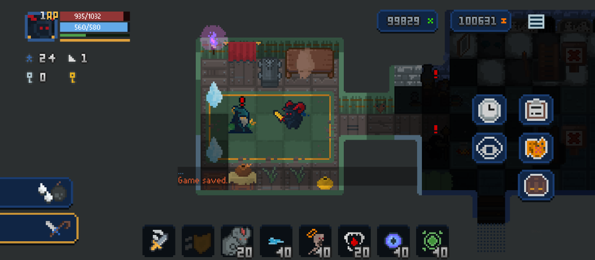 Gemcutter npc

#dungeonabyss #pixelart #indiegame #indiedev #gamedev #roguelike #ドット絵