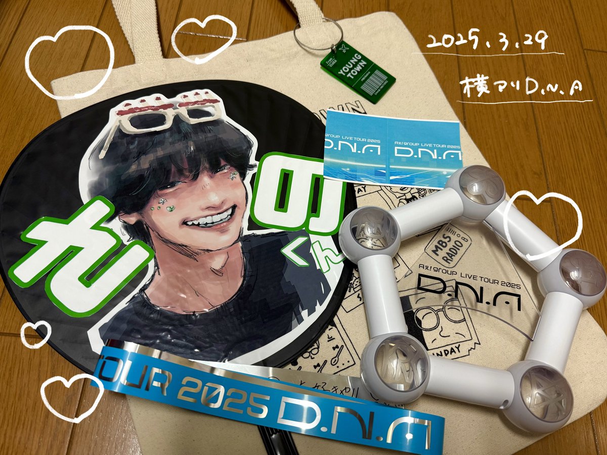 一緒に行ってくれたねおきさんといい席と電車で銀テお裾分けしてくださったお姉さんのおかげで最高の誕生日でした🎂Aぇ大感謝
