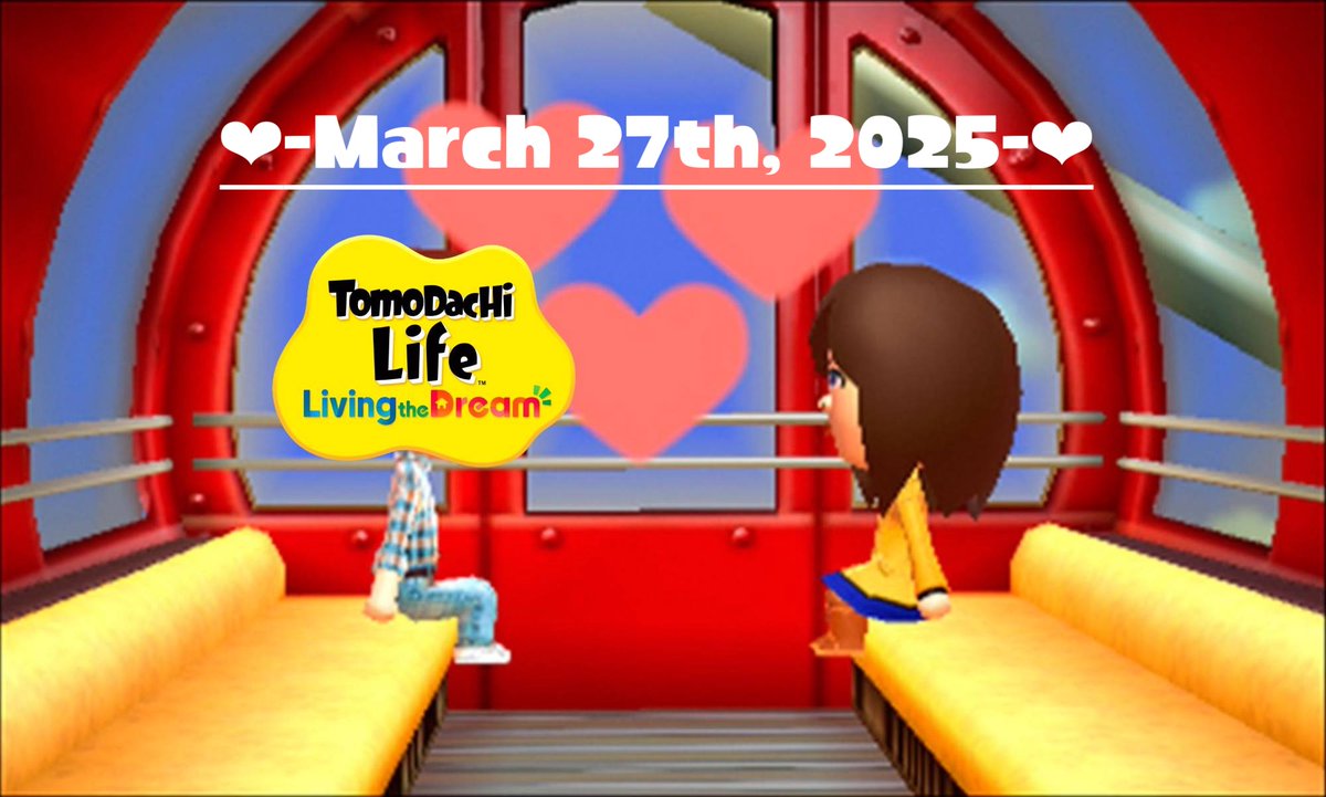 It's been 2 days since the reveal of Tomodachi Life: Living the Dream!  

278 days left until 2026!