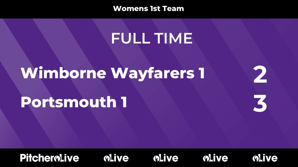 FULL TIME: Wimborne Wayfarers 1 2 - 3 Portsmouth 1
#WIMPOR #Pitchero
portsmouthhc.co.uk/teams/226714/m…