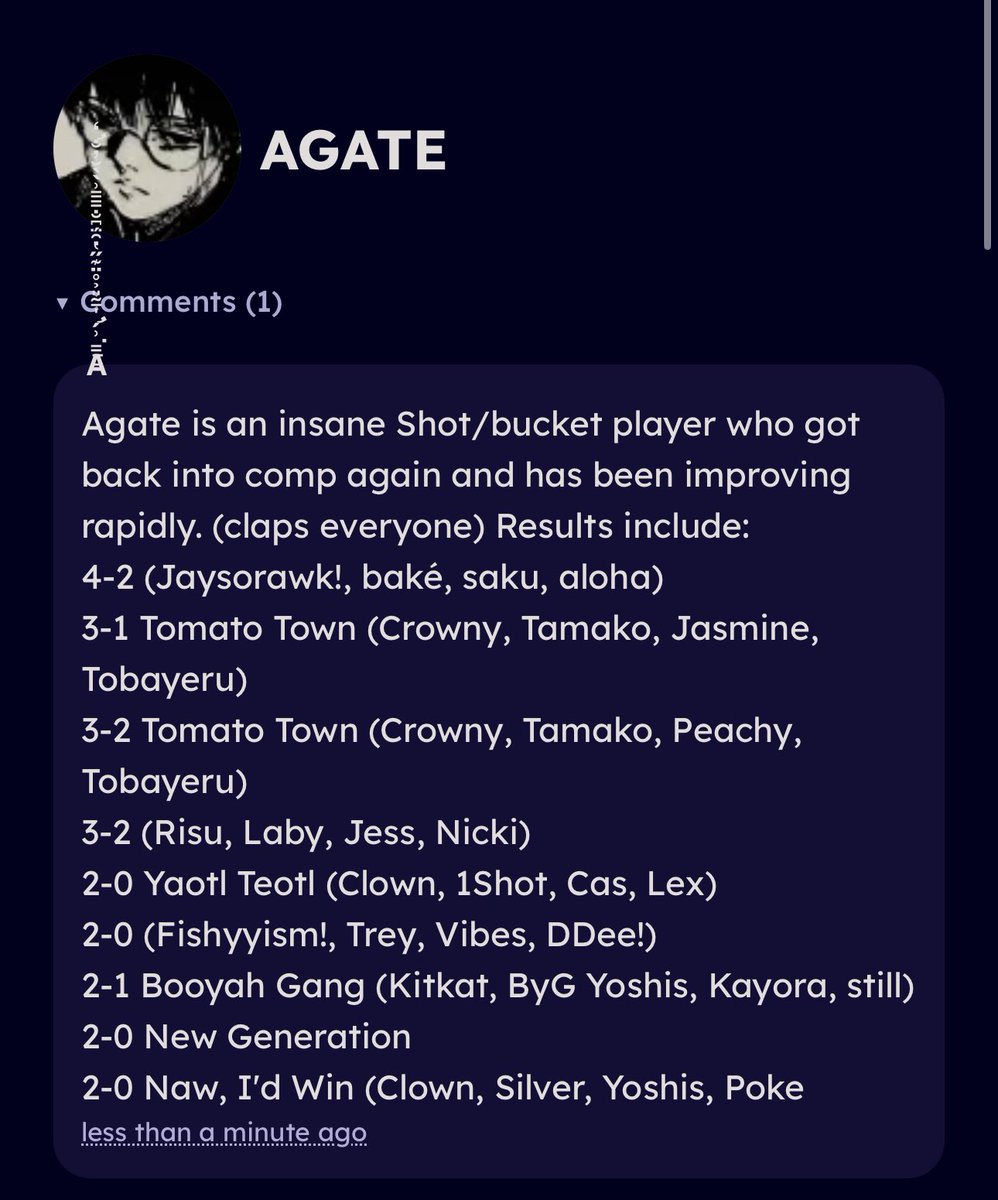 AGATE (@adeade062) on Twitter photo I got suggested to +3 by <a href="/azadiharami7/">Azadiharami</a>
thanks for the opportunity, ive been very active lately and ik getting in would help me improve alot quicker.
Hopefully the third times the charm🙏 I got suggested to +3 by <a href="/azadiharami7/">Azadiharami</a>
thanks for the opportunity, ive been very active lately and ik getting in would help me improve alot quicker.
Hopefully the third times the charm🙏