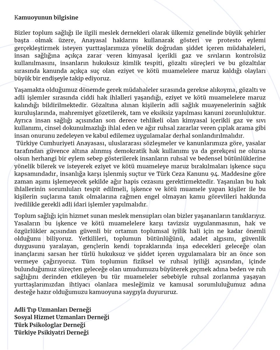 Türk Psikologlar Derneği (@tpdbilgi) on Twitter photo 