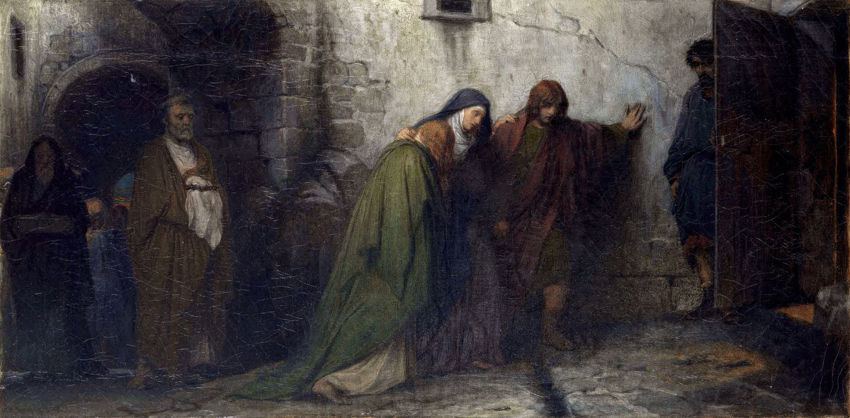 visual_logos's tweet image. El retorno del Gólgota - Paul Delaroche - 1856
