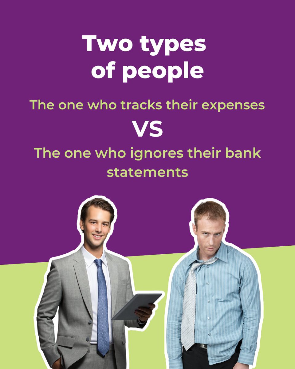 ClearlyLuminus's tweet image. There are two types of people in this world: 

👉 The ones who track their expenses and the ones who ignore their bank statements!

Which one are you? 🤫

#financialhabits #creditunion