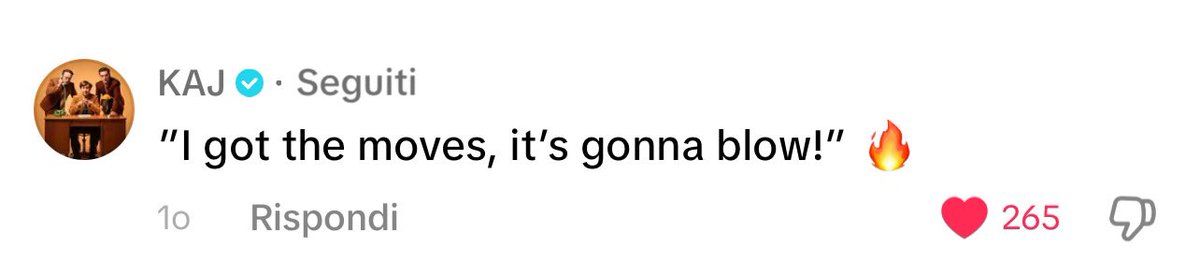 micvmac's tweet photo. KAJ QUOTING A PART FROM LITHUANIAN EUROVISION SONG. I FEEL LIKE I WON A LIFE. ICONS LOVING LITHUANIAN ENTRY, LET’S GOOOOO https://t.co/03qg7bMLYl