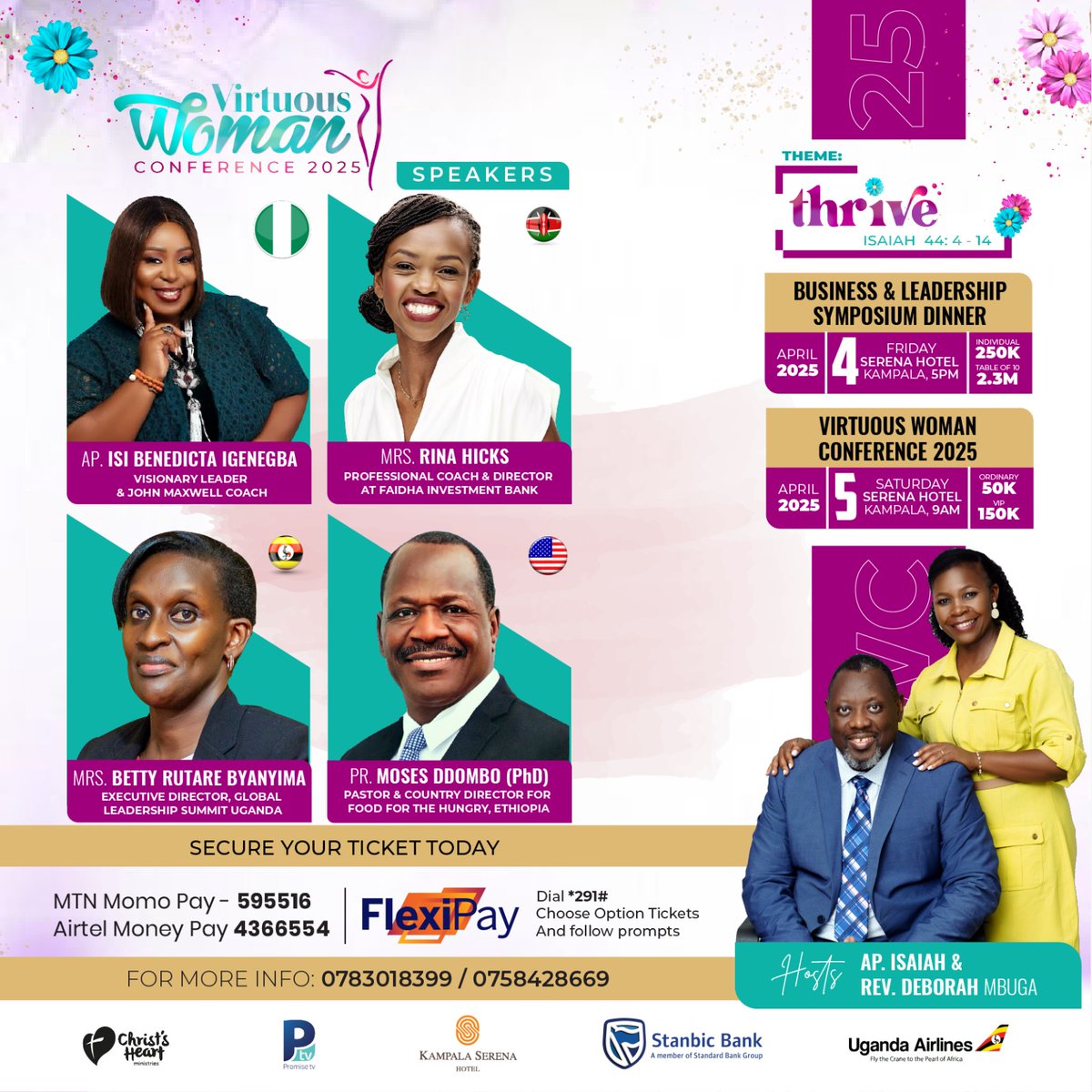 he Virtuous Woman conference is just days away;- have you invited your family and friends yet?

#Thrive #VirtuousWoman #VirtuousWoman2025