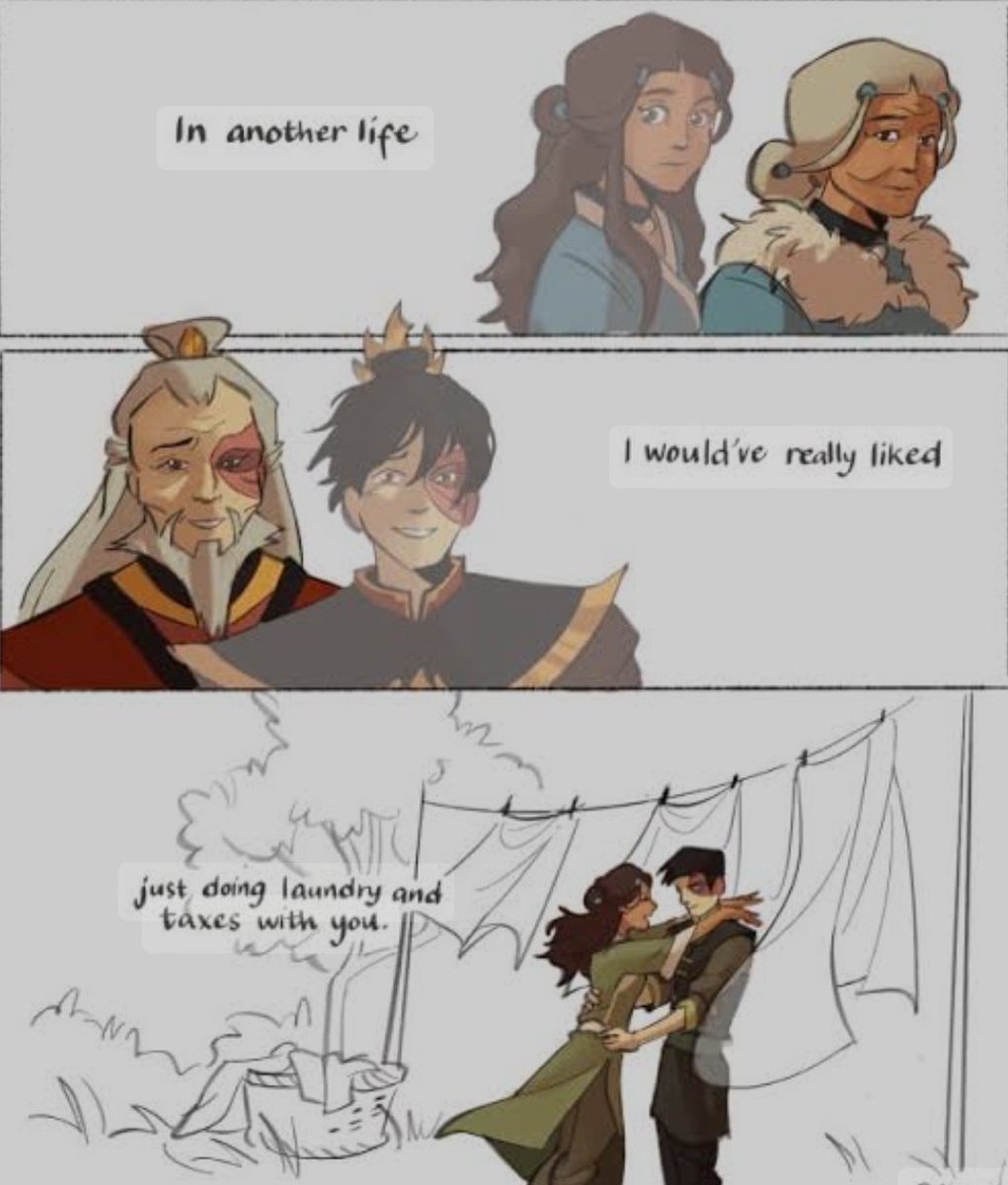 💭 (@zutarathinker) on Twitter photo The 'what if' that always lingers in Katara and Zuko's minds...
🎨: <a href="/diornies/">dior ☀️🏐 comms open!</a> on twitter The 'what if' that always lingers in Katara and Zuko's minds...
🎨: <a href="/diornies/">dior ☀️🏐 comms open!</a> on twitter