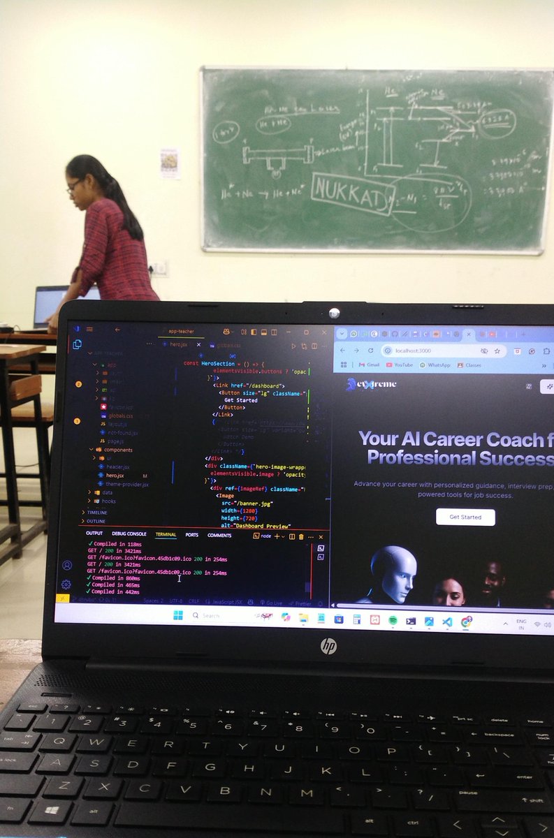 sarkar95730's tweet image. Hi #folks 👋🏻
Day 1 finished at @BinaryKgec Hackathon..🚀
Excited to kick off this amazing experience at @BinaryKgec with my incredible team, #DevXtreme 💻
#DayOne #BinaryHackathon #Devcoders #HackathonLife